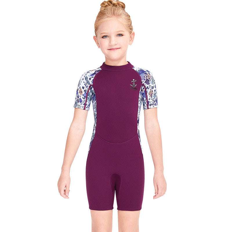 Ariel Short-Sleeved Thermal Swim Suit