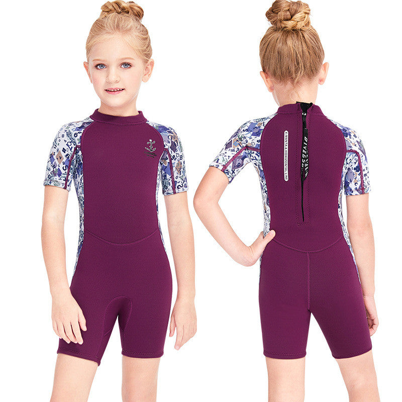 Ariel Short-Sleeved Thermal Swim Suit